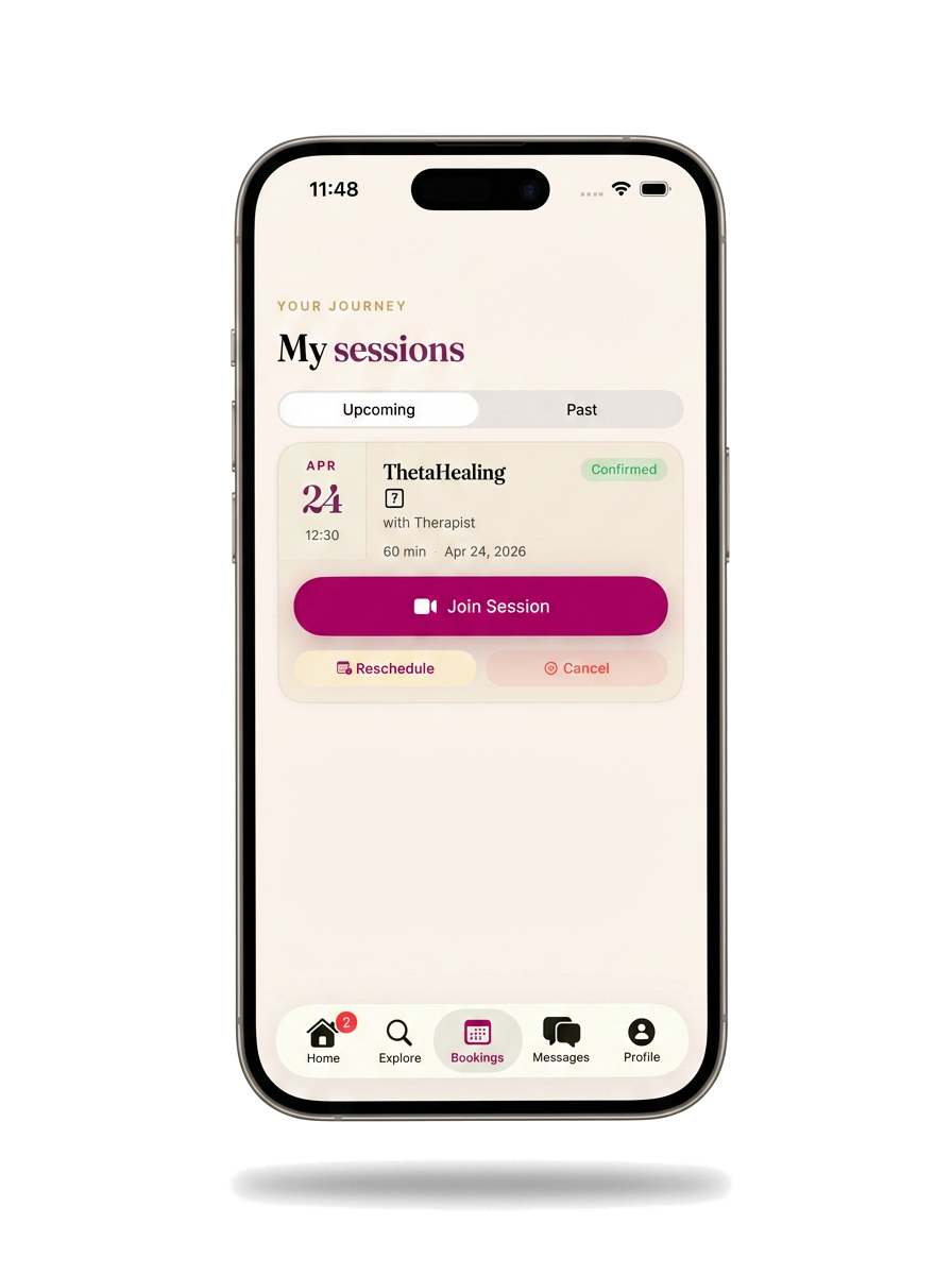 Schermata app - sessione confermata pronta per Join